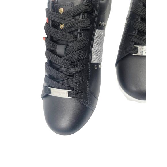 NWT Roberto Cavalli Sport Studded Logo Sneakers- Size 7 - Picture 12 of 12